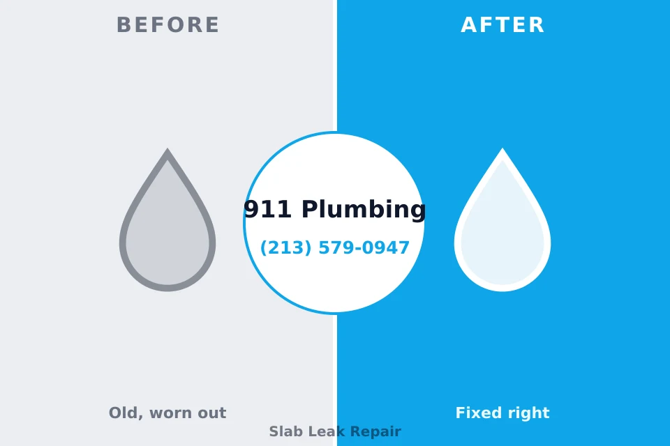 Before and after: plumbing repair Tangelo Park, FL
